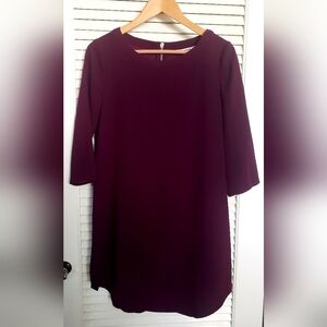BB Dakota Deep Maroon Dress